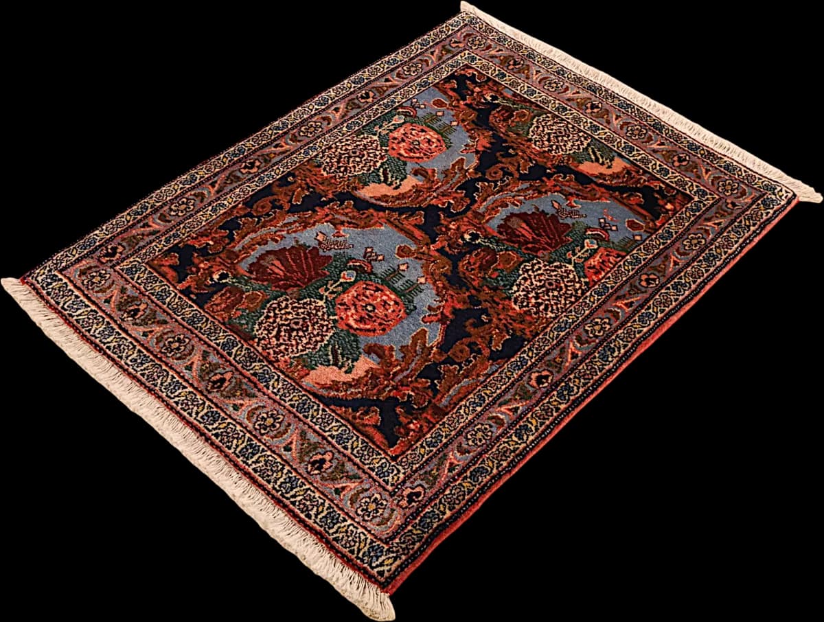 Senneh Teppich 18748 — Sannandadj, 105 × 78 cm — detail | RUGSOCIETE