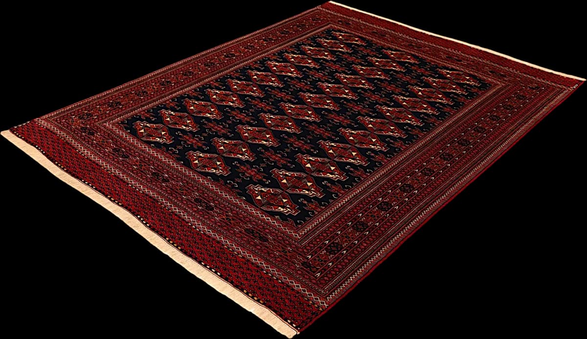 Turkaman — Turkaman, 272 × 210 cm — detail | RUGSOCIETE