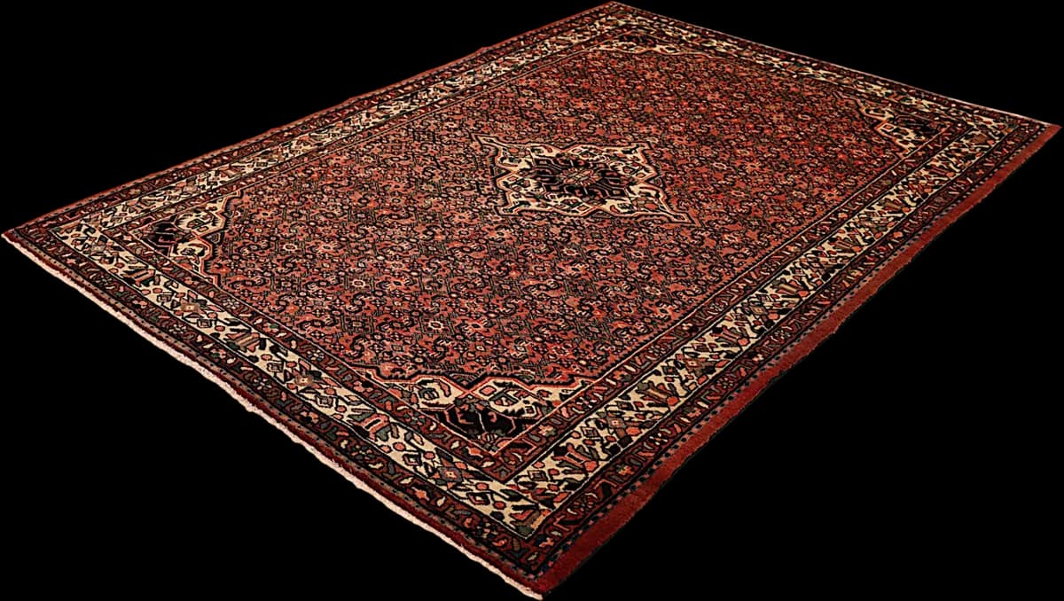 Hamadan — Hossein-Abad, 314 × 223 cm — detail | RUGSOCIETE