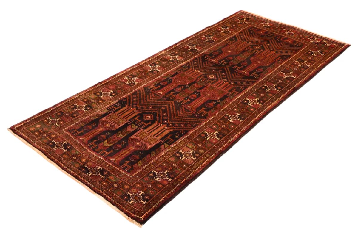 Belutsch — Belutsch, 281 × 120 cm — detail | RUGSOCIETE
