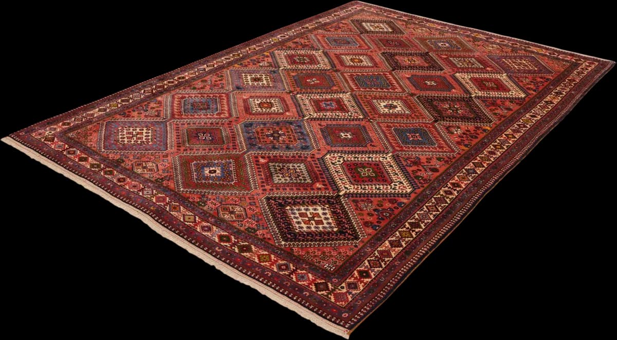 Yalameh — Yalameh, 299 × 207 cm — detail | RUGSOCIETE