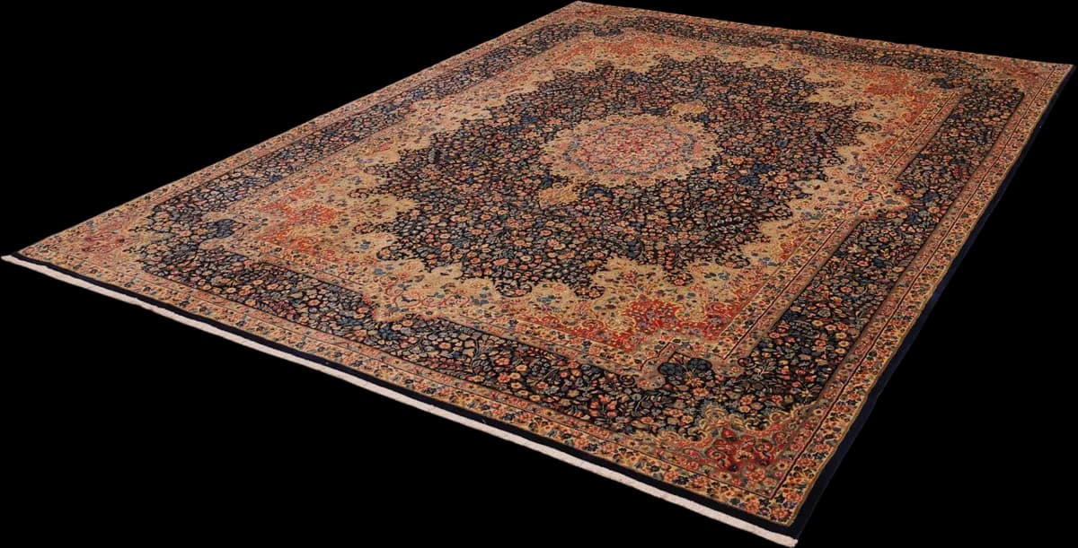 Kerman — Rafsanjan, 337 × 242 cm — detail | RUGSOCIETE