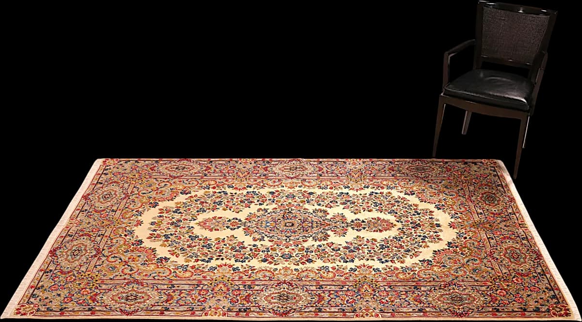 Kerman — Ravar, 240 × 140 cm — detail | RUGSOCIETE