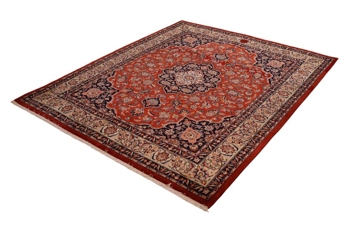 Mashad — Khorasan, 245 × 202 cm — detail | RUGSOCIETE