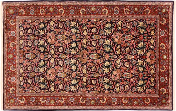 Hand-knotted Sarough, 200 × 131 cm