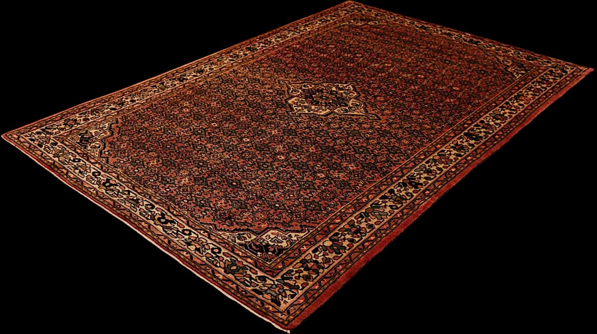 Hamadan — Hossein-Abad, 310 × 209 cm — detail | RUGSOCIETE
