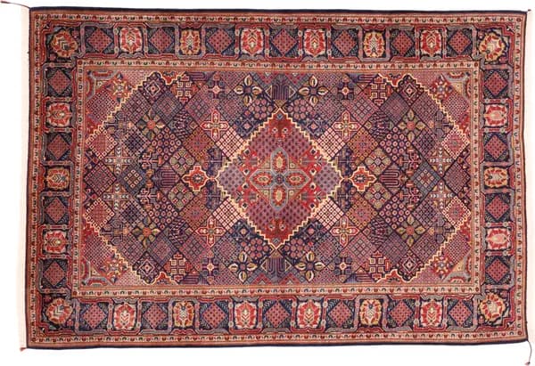 Hand-knotted Kashan, 211 × 143 cm