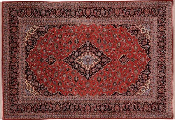 Hand-knotted Kashan, 352 × 244 cm