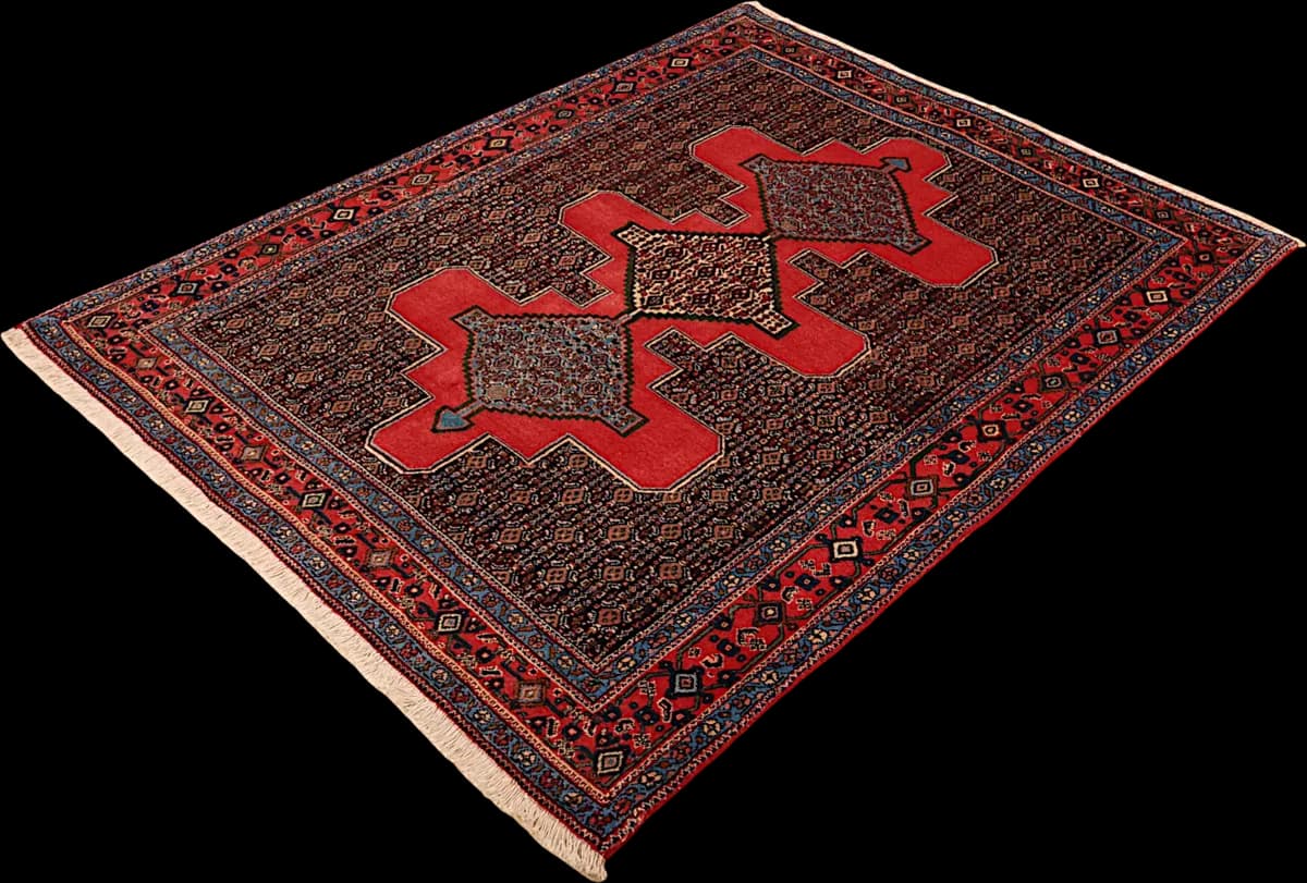 Senneh — Senneh, 158 × 121 cm — detail | RUGSOCIETE