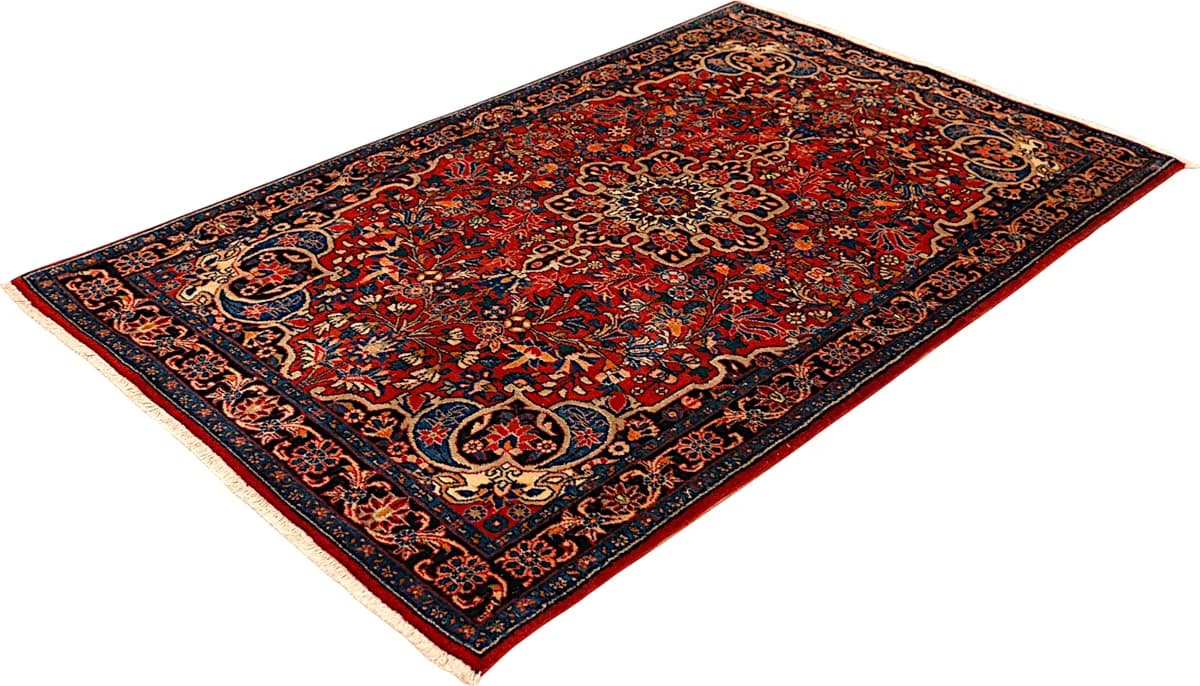 Bidjar rug — close-up of the weave and pile | RUGSOCIETE