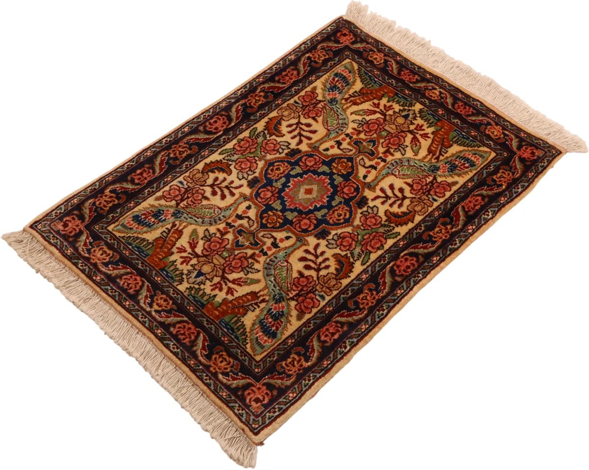 Bidjar rug — close-up of the weave and pile | RUGSOCIETE