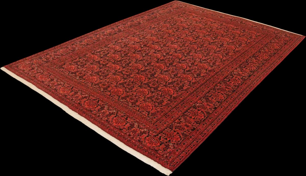 Kordi — Belutsch, 282 × 196 cm — detail | RUGSOCIETE