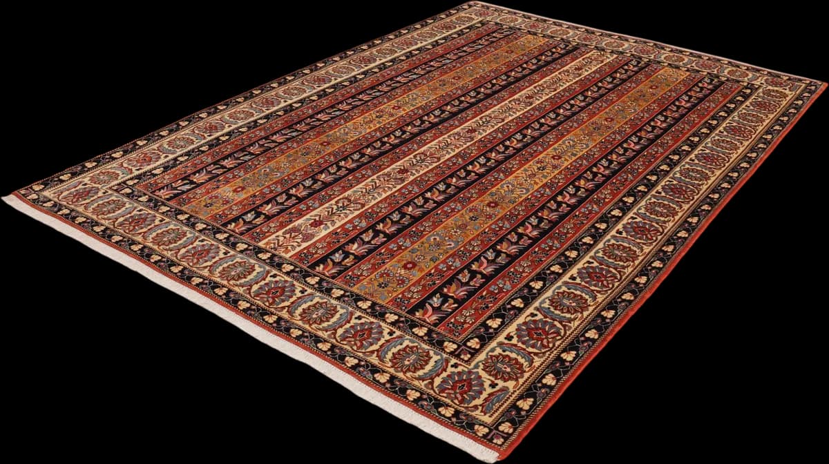 Khorasan — Esfarayen, 294 × 205 cm — detail | RUGSOCIETE
