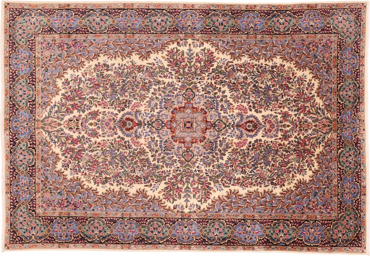 Hand-knotted Ravar rug, 294 × 202 cm — RUGSOCIETE Hamburg Speicherstadt