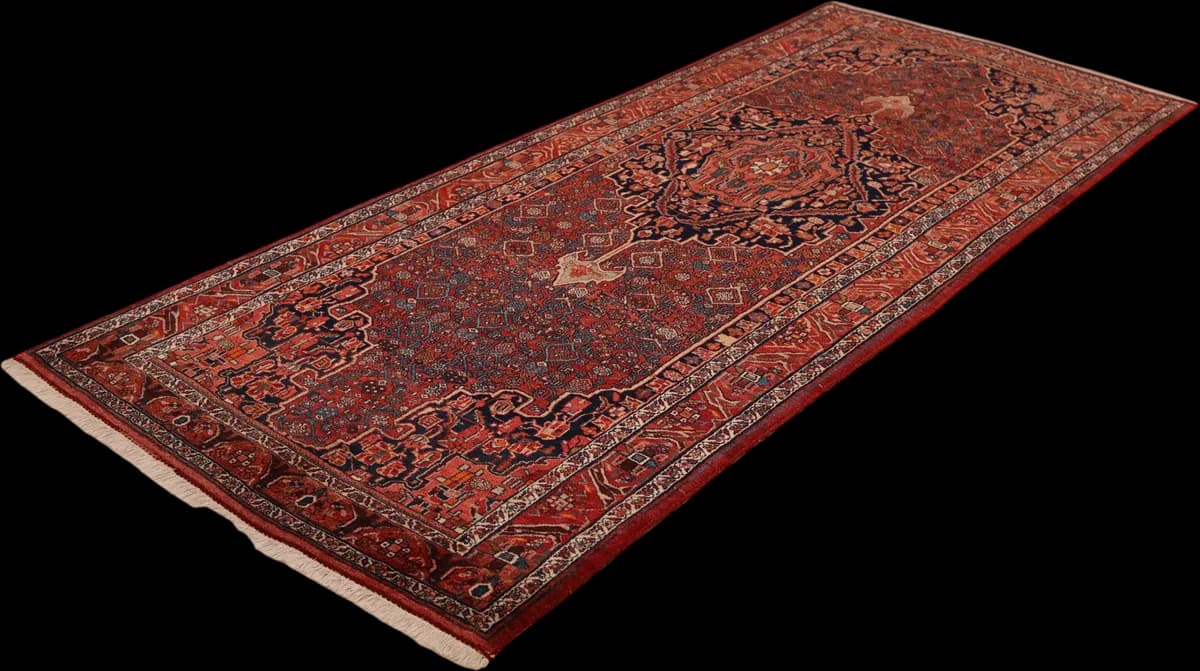 Bidjar Teppich 8262 — Garrous, 320 × 140 cm — detail | RUGSOCIETE
