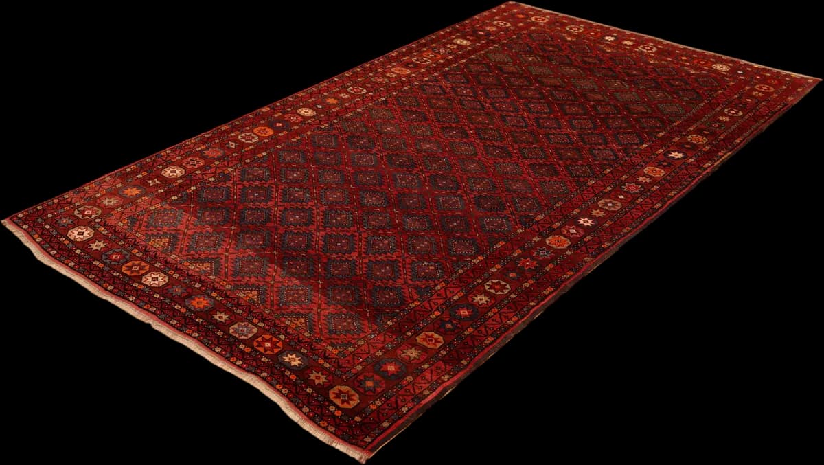 Kordi — Kordi Ghotschan, 304 × 170 cm — detail | RUGSOCIETE
