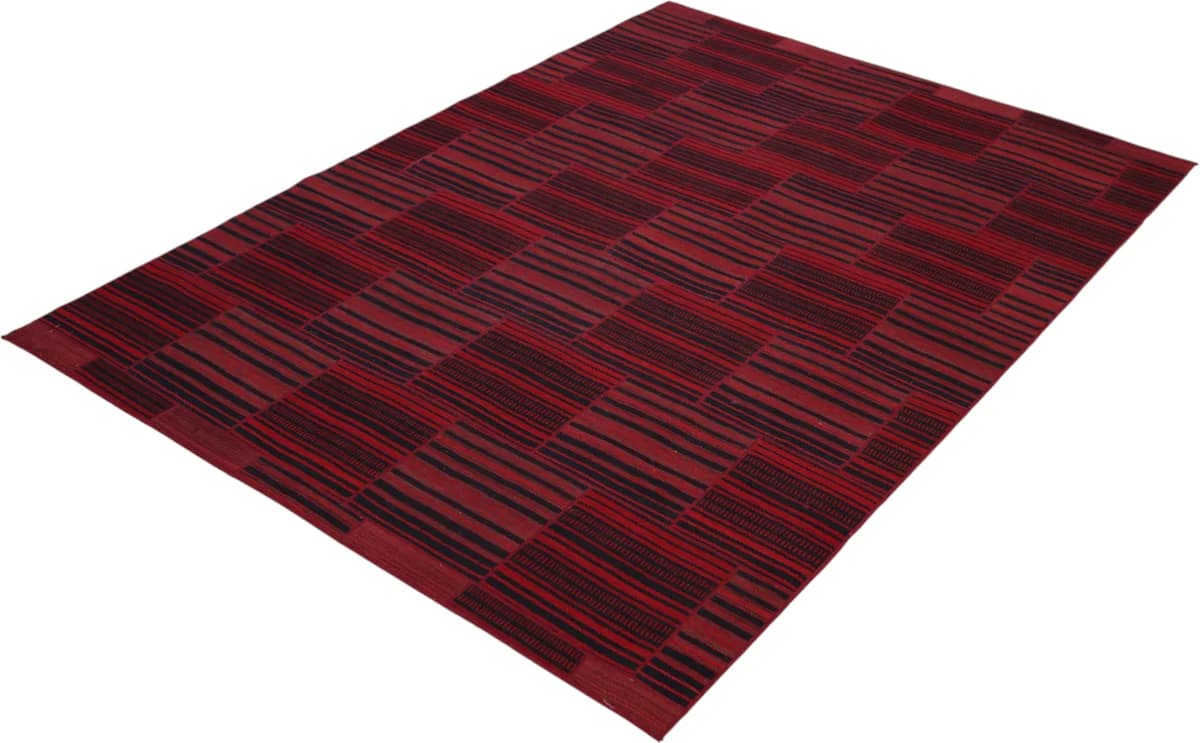 Kelim rug — close-up of the weave and pile | RUGSOCIETE