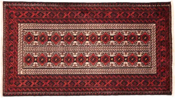 Hand-knotted Belutsch, 182 × 101 cm