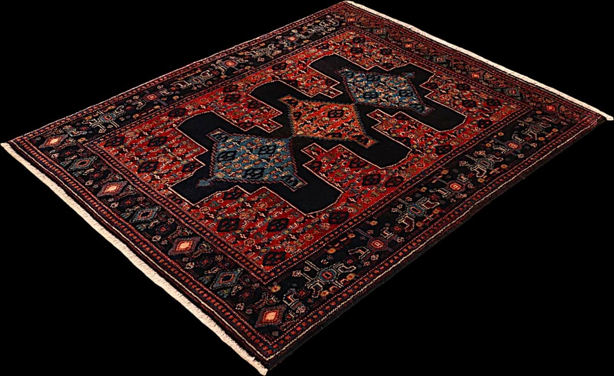 Senneh — Senneh, 153 × 121 cm — detail | RUGSOCIETE