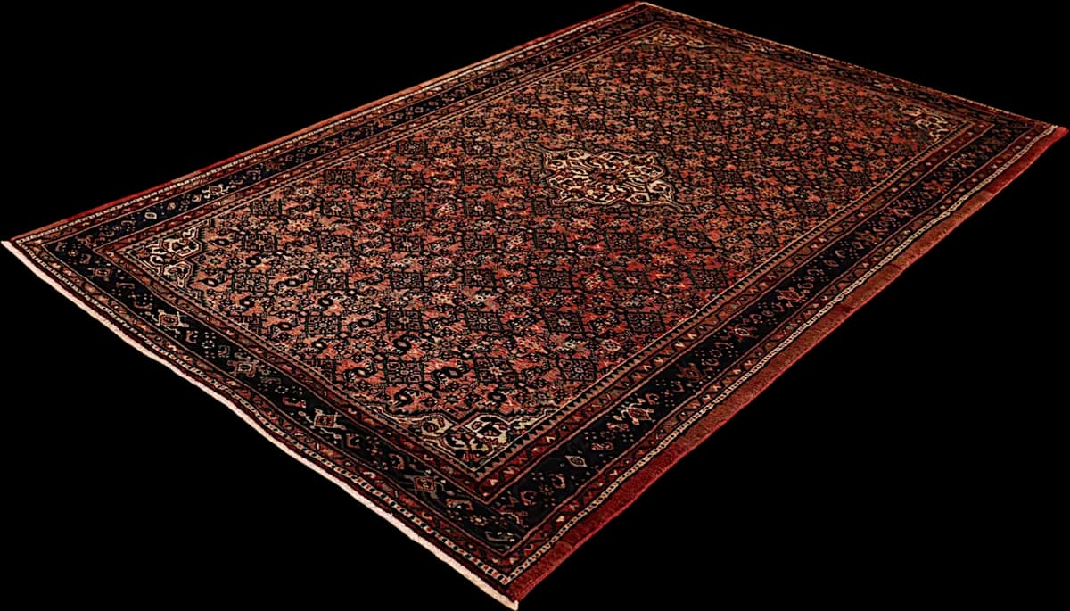 Hamadan — Hossein-Abad, 308 × 206 cm — detail | RUGSOCIETE