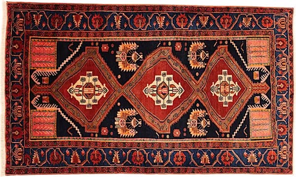 Hand-knotted Kordi, 293 × 174 cm
