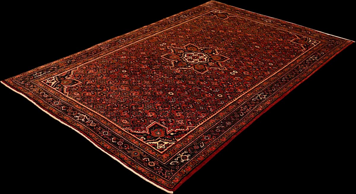 Hamadan — Hossein-Abad, 321 × 208 cm — detail | RUGSOCIETE