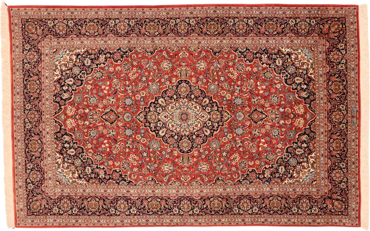 Hand-knotted Ilam rug, 207 × 133 cm — RUGSOCIETE Hamburg Speicherstadt