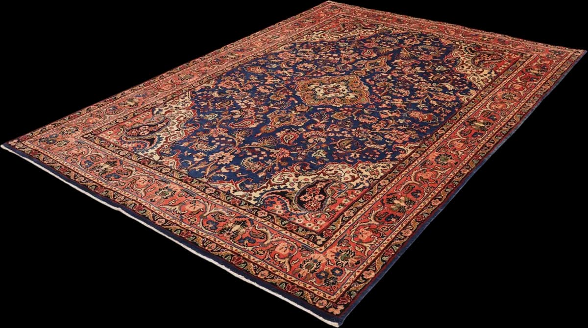 Hamadan — Mehraban, 299 × 206 cm — detail | RUGSOCIETE