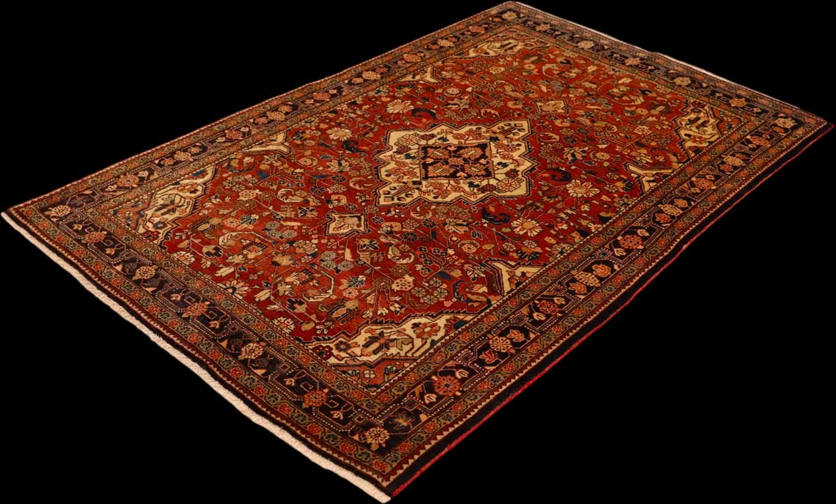Hamadan — Malayer, 201 × 129 cm — detail | RUGSOCIETE