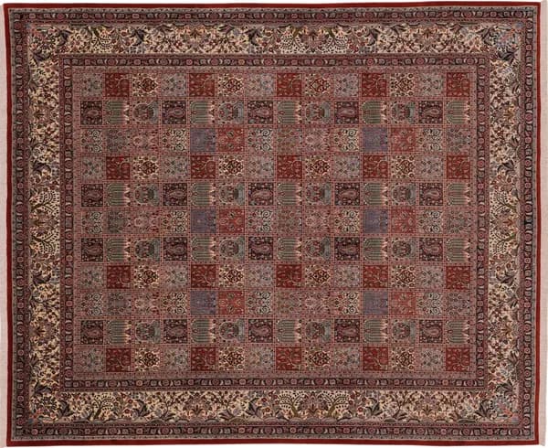 Hand-knotted Moud, 298 × 246 cm