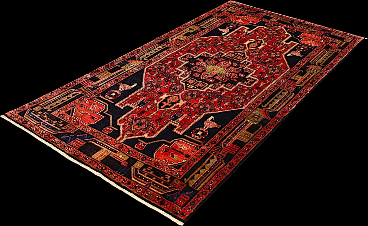 Kordi — Koliayie, 276 × 149 cm — detail | RUGSOCIETE