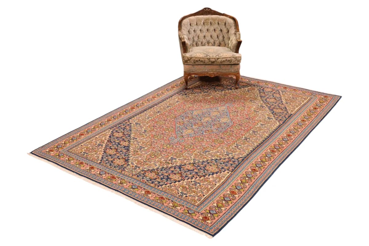 Kelim — Kelim Kordestan, 294 × 204 cm — detail | RUGSOCIETE