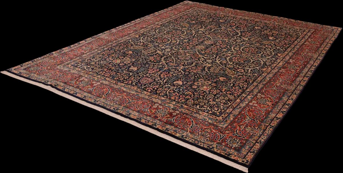 Kerman — Rafsanjan, 338 × 244 cm — detail | RUGSOCIETE
