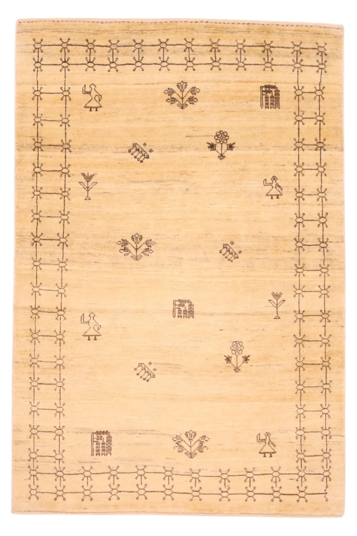 Gabbeh — Lori-Kashkouli, 150 × 101 cm | RUGSOCIETE