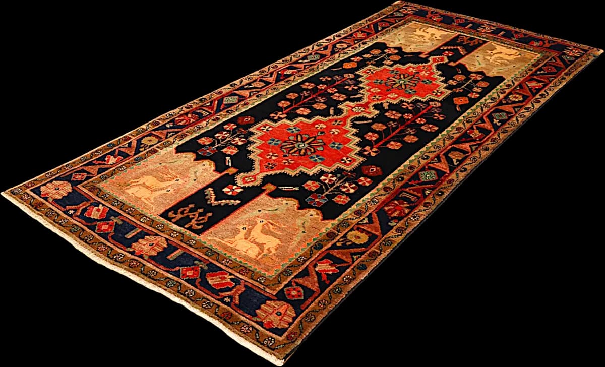 Kordi — Koliayie, 318 × 150 cm — detail | RUGSOCIETE