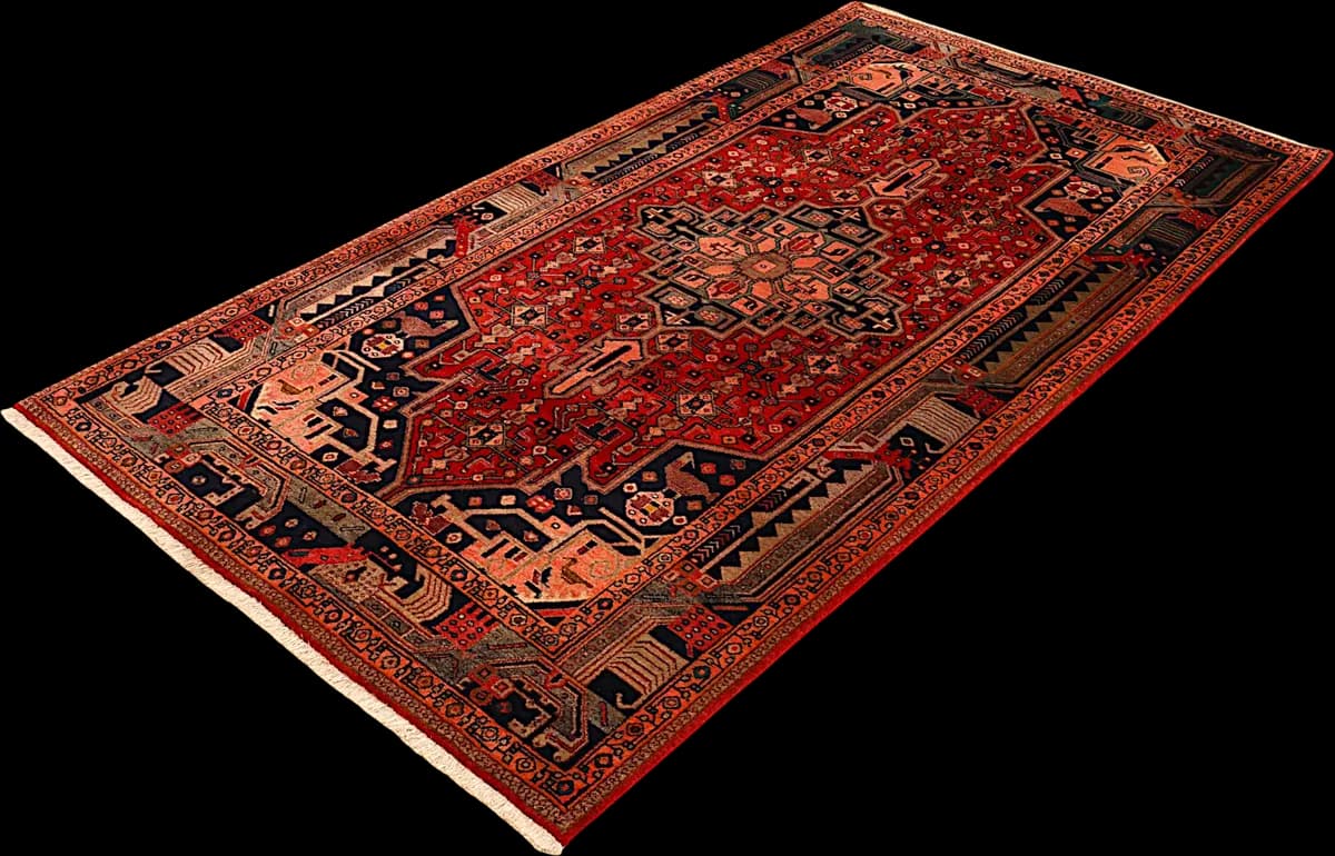 Kordi — Koliayie, 310 × 162 cm — detail | RUGSOCIETE