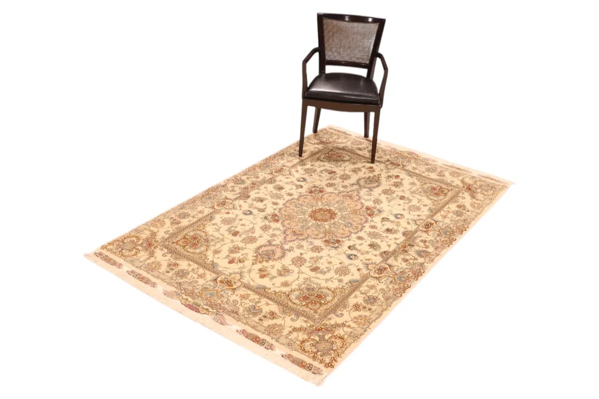 Tabriz 60 Raj — Tabriz 50 FL, 219 × 148 cm — detail | RUGSOCIETE