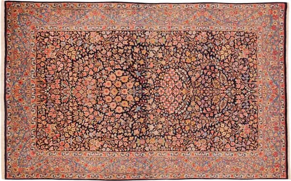 Hand-knotted Ravar, 233 × 147 cm