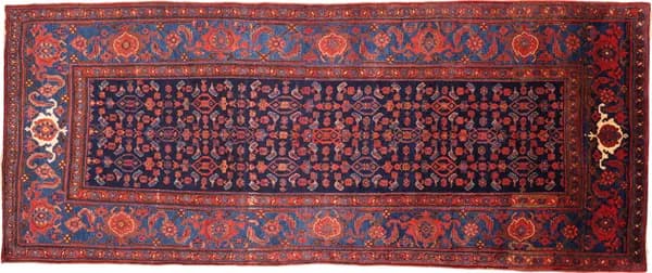 Hand-knotted Kordi, 328 × 134 cm