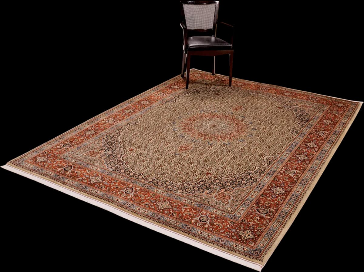 Moud — Dorokhsh, 279 × 206 cm — detail | RUGSOCIETE