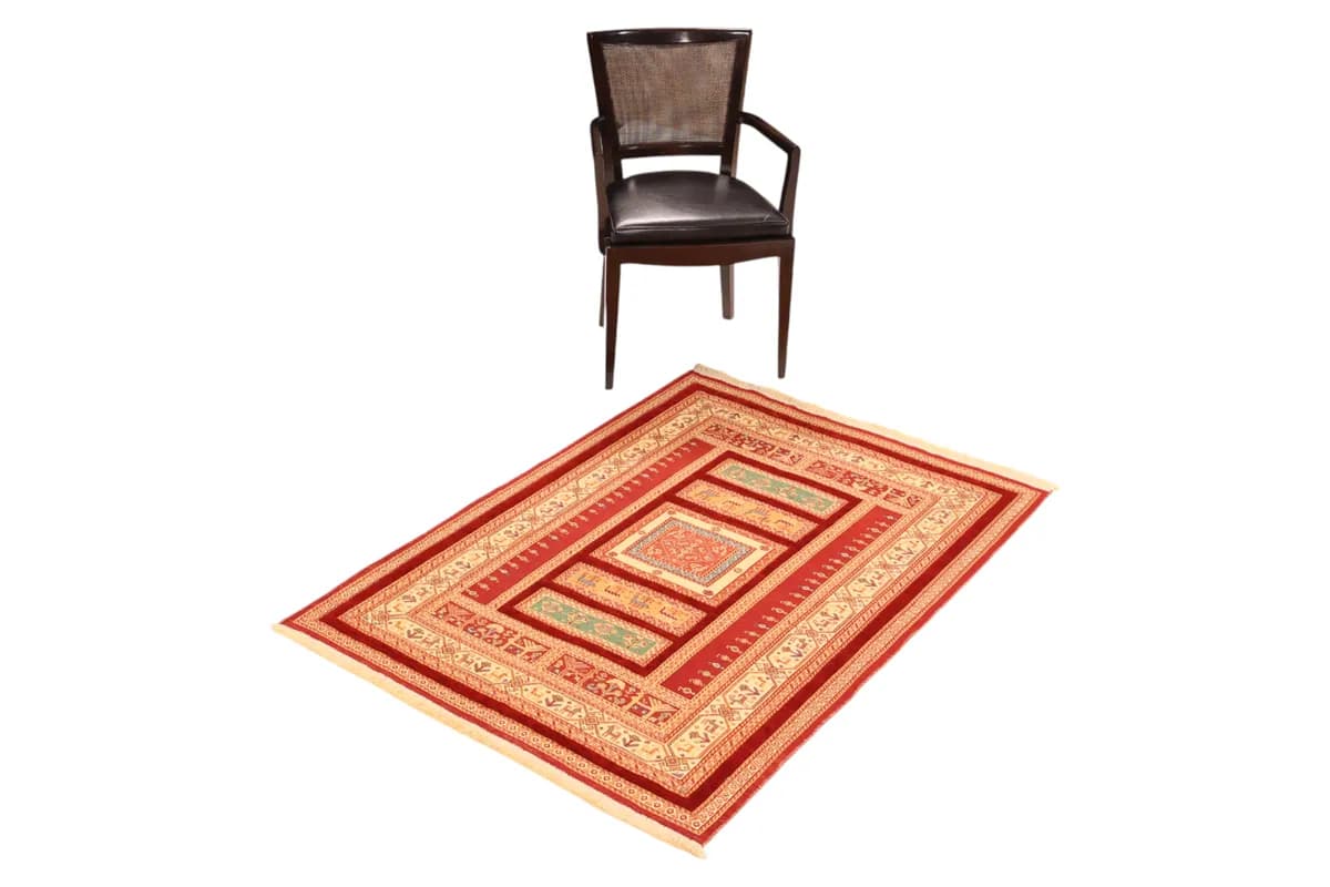 Gabbeh — Nimbaft, 155 × 111 cm — detail | RUGSOCIETE