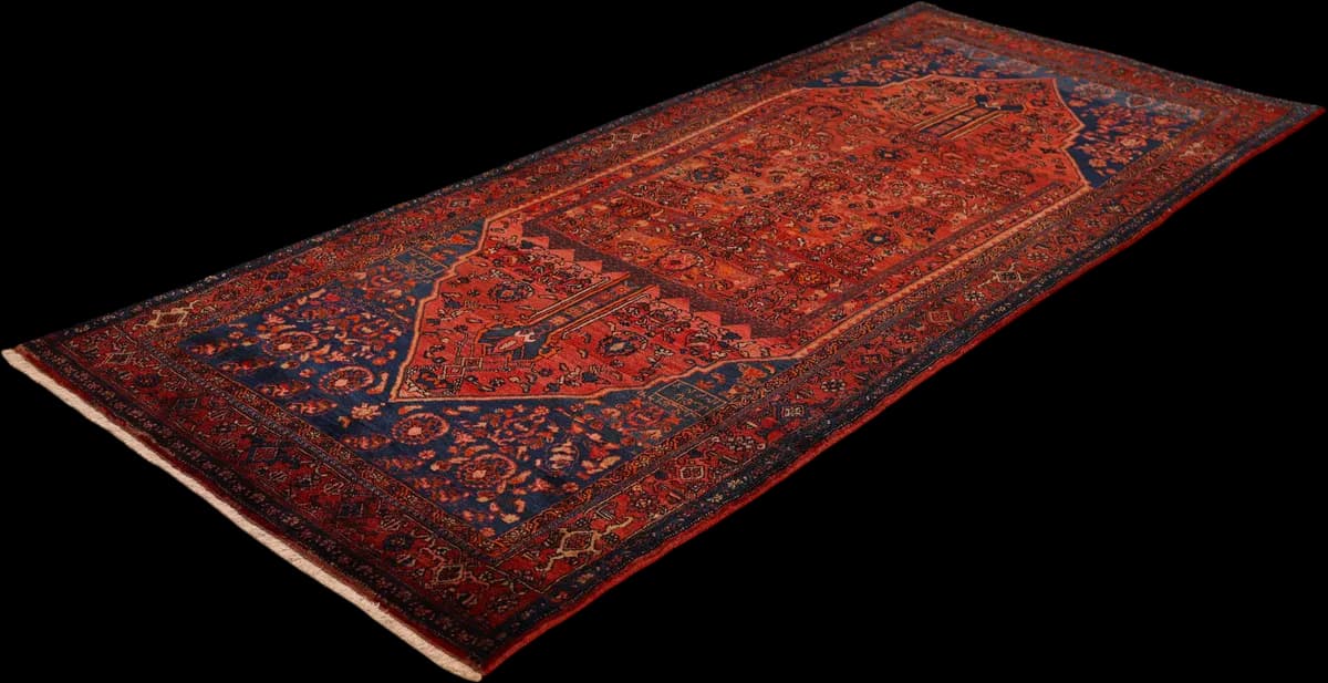 Bidjar — Kordi, 314 × 138 cm — detail | RUGSOCIETE