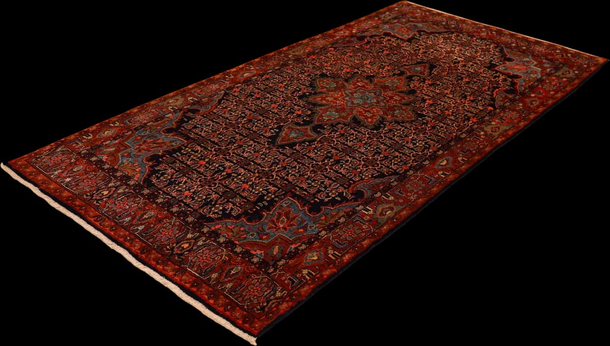 Kordi — Koliayie, 328 × 165 cm — detail | RUGSOCIETE