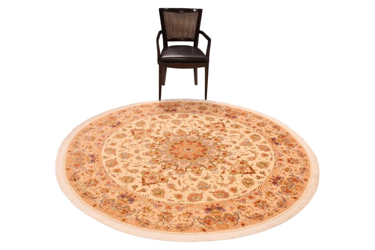 Tabriz 50 Raj — Tabriz 50 FL, 203 × 203 cm — detail | RUGSOCIETE