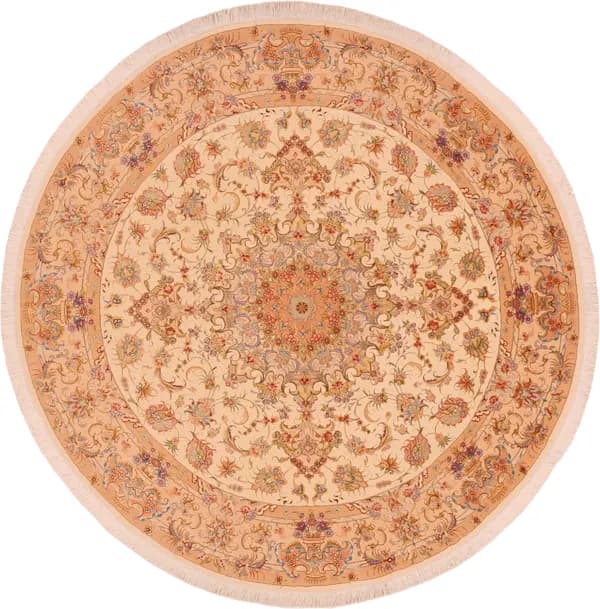 Handgeknüpfter Tabriz, 203 × 203 cm