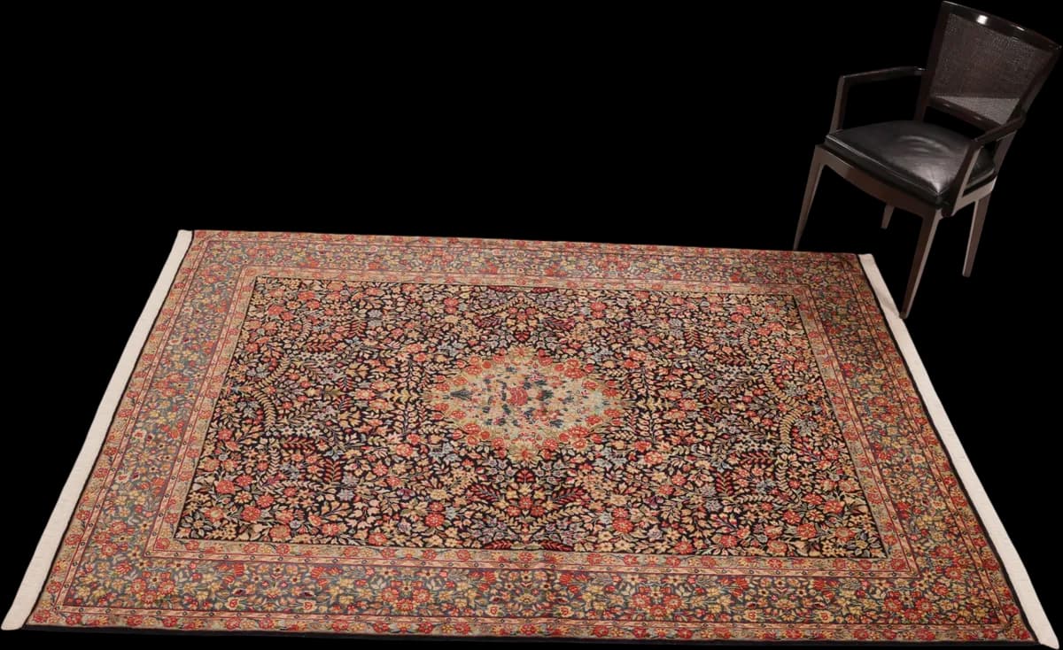 Kerman — Rafsanjan, 237 × 173 cm — detail | RUGSOCIETE