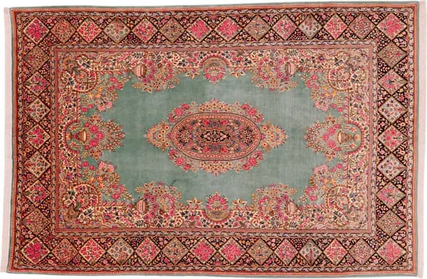 Hand-knotted Ravar, 264 × 176 cm
