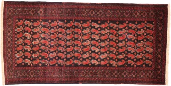 Hand-knotted Belutsch, 212 × 102 cm