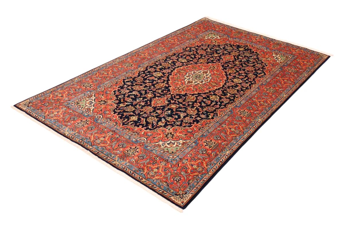Kashan — Kashan, 220 × 136 cm — detail | RUGSOCIETE