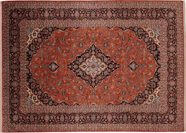 Hand-knotted Kashan, 347 × 251 cm